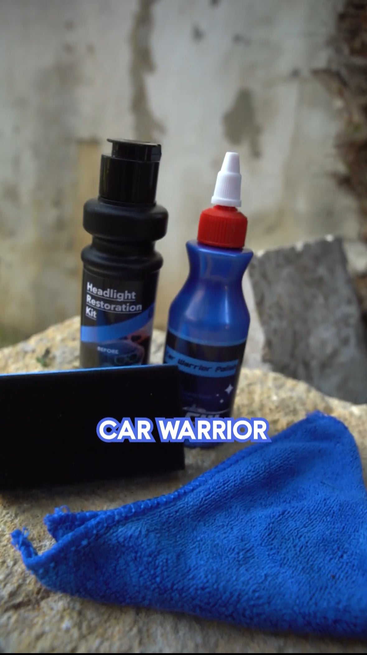 carwarrior™ Headlights Cleaner